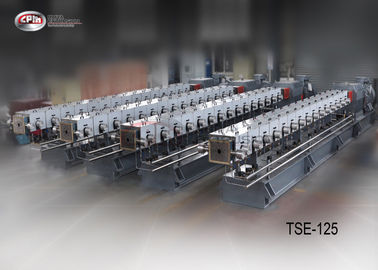 Mühendislik Plastikleri Polimer Ekstrüzyon Makinesi 125mm Vida Çapı TSE125